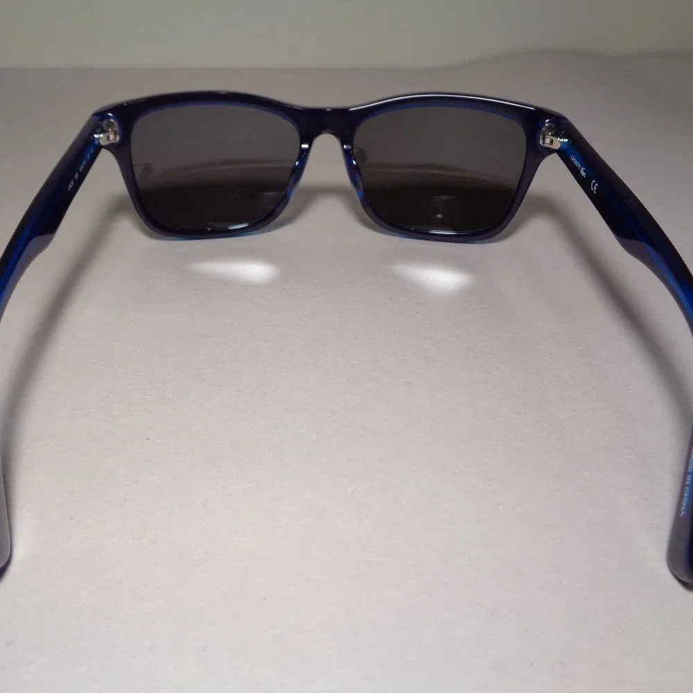 Lacoste L683S Black Blue New Women's Sunglasses